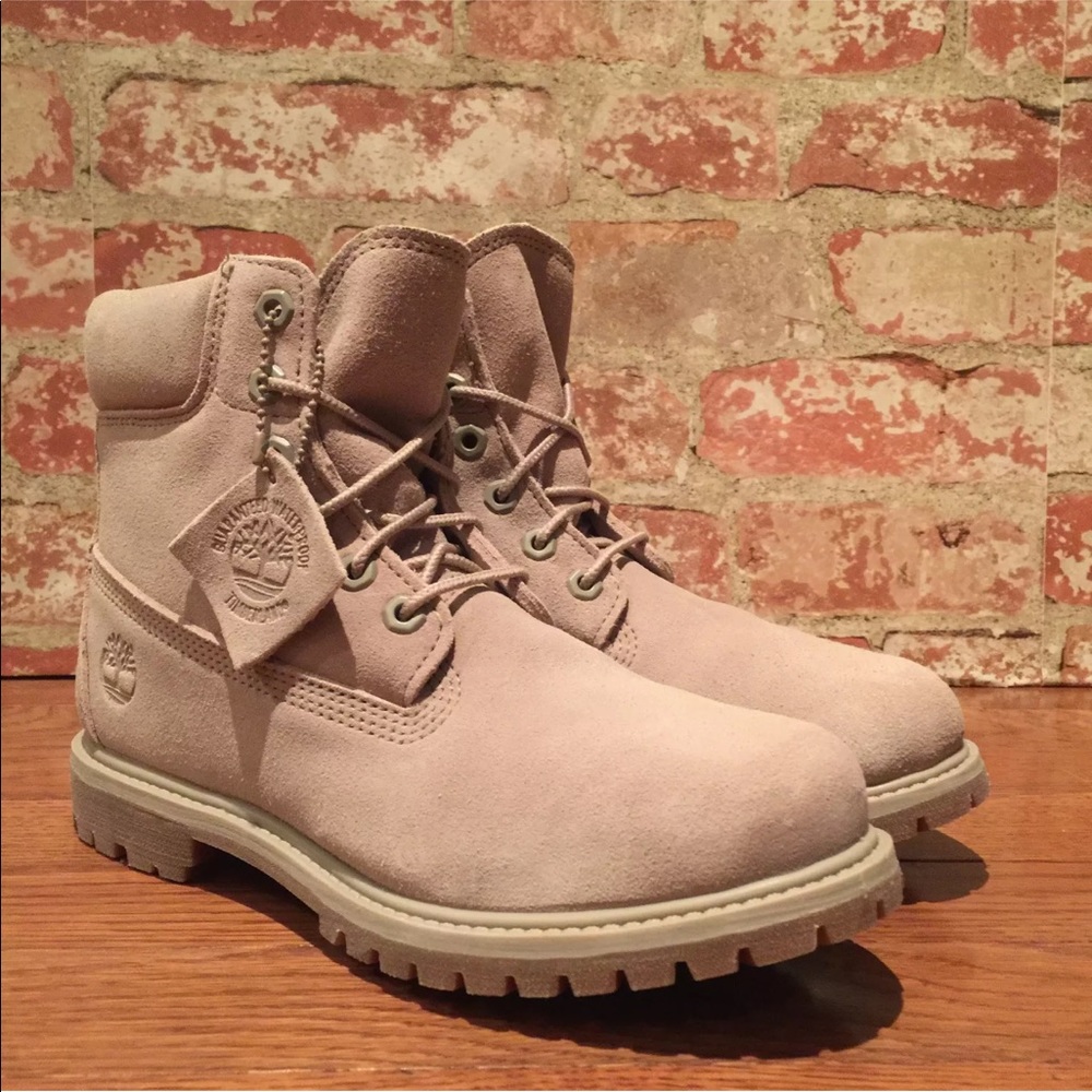 Timberland  6" Double Suede Waterproof Boots A1P7H - Picture 8 of 8